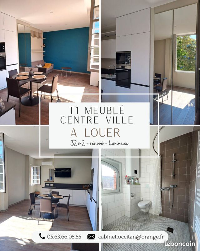 Appartement 1 pièce 33 m² · à Montauban · 33 m² · 590 €/mois
