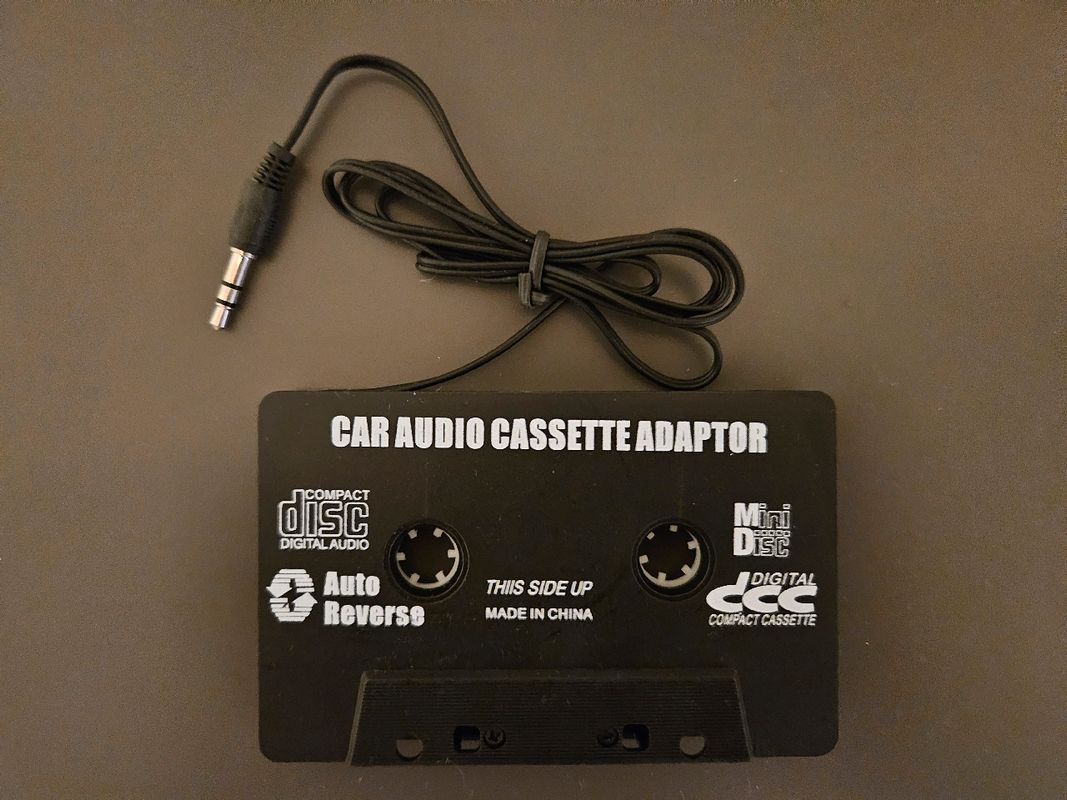 Adaptateur audio cassette Jack pour voiture - Équipement auto