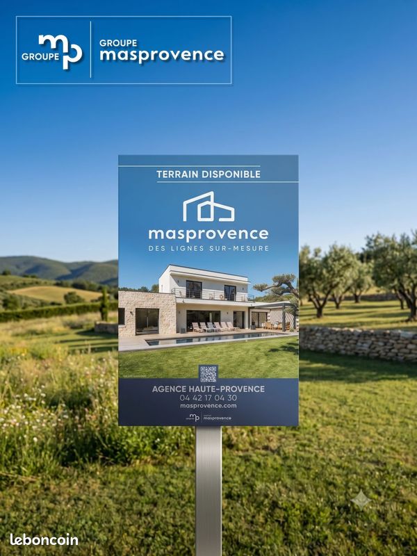 Terrain à bâtir de 509 m² à ORAISON (04) · 125 000 €