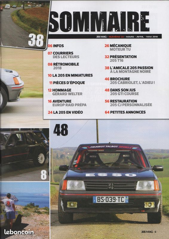 photo PEUGEOT 205 TURBO 16 coupé 1985