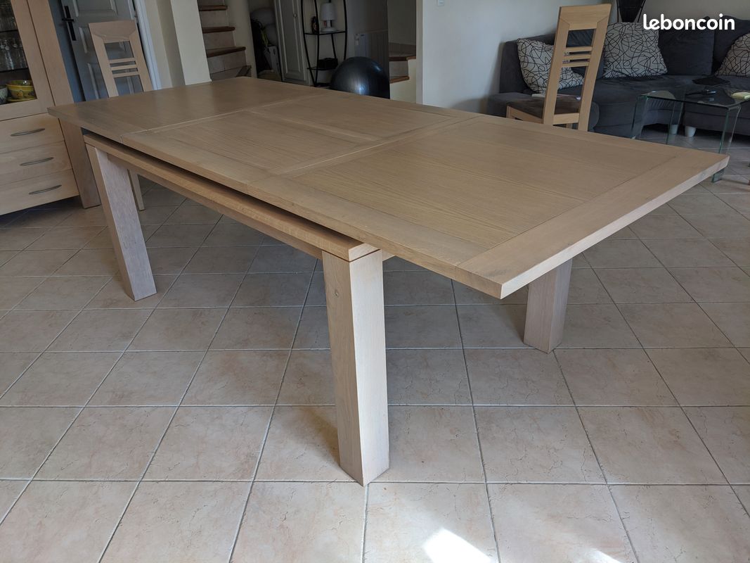 Table chêne massif 6 - 10 personnes (image 2)