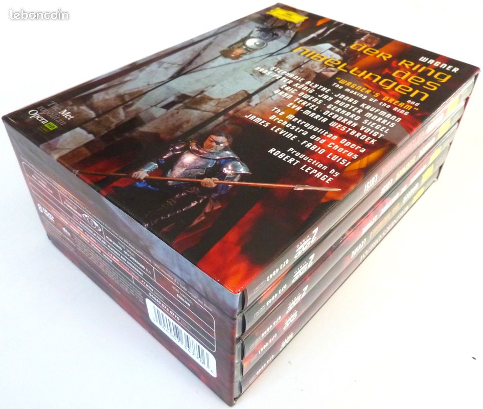 Coffret 8 DVD : Intégrale du Ring de WAGNER au MET de New York / Robert Lepage / James Levine, Fabio Luisi / Jonas Kaufmann, Bryn Terfel, Deborah Voigt, Jay Hunter Morris / Deutsche Grammophon (image 5)