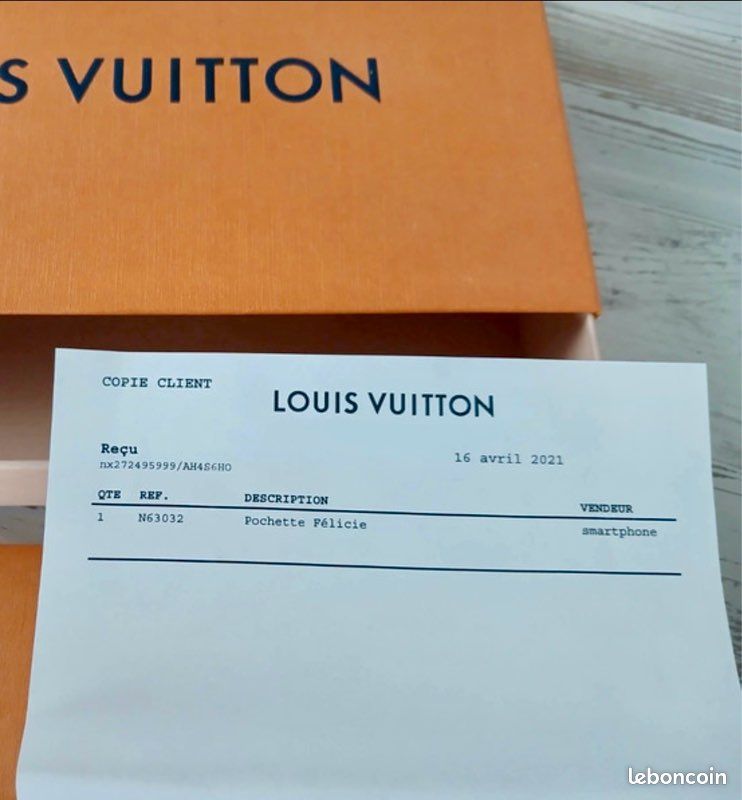 Sac pochette Louis Vuitton Felicie *originale (image 16)
