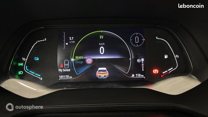 Renault Captur 1.6 E-Tech hybride 145ch Intens -21 (image 10)