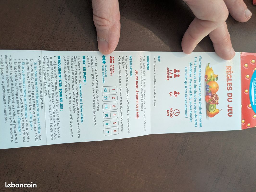 Jeu fruit Mix (image 7)