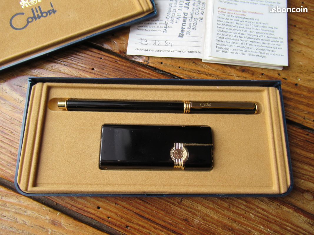 Ancien Briquet-stylo Coffret Cadeau ABC - Neuf Et Intact (collection)