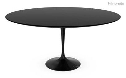 Table ronde KNOLL Saarinen Tulip Ø152 Eero Saarinen originale 6/8 places (image 3)