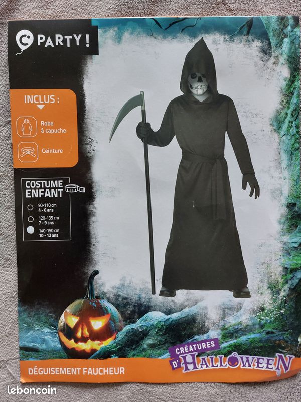 Halloween déguisement faucheur (image 1)