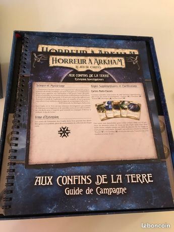 Horreur à Arkham JCE – Aux Confins De La Terre – Extension Campagne – Fantasy Flight Games NEUF