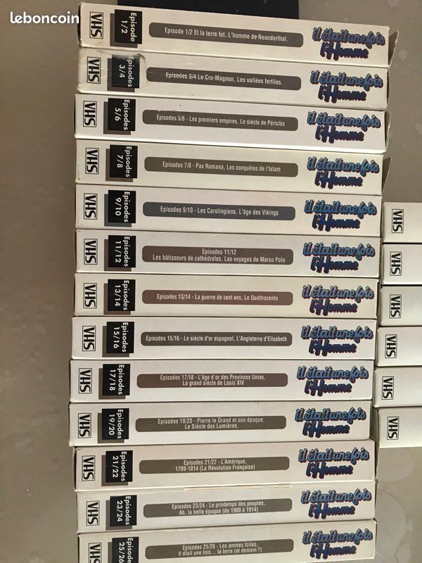 19 Cassettes : Il Était une fois l’Homme / La Vie (image 2)
