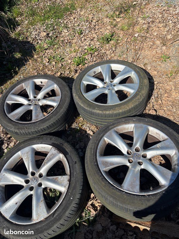 4 jantes infiniti 21 pouces +4 pneus (image 1)