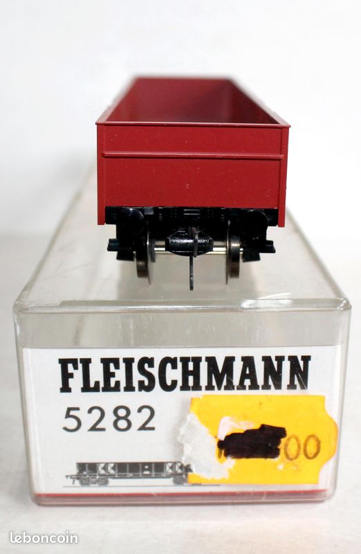 FLEISCHMANN HO lot 9 wagons marchandises tombereau déverser