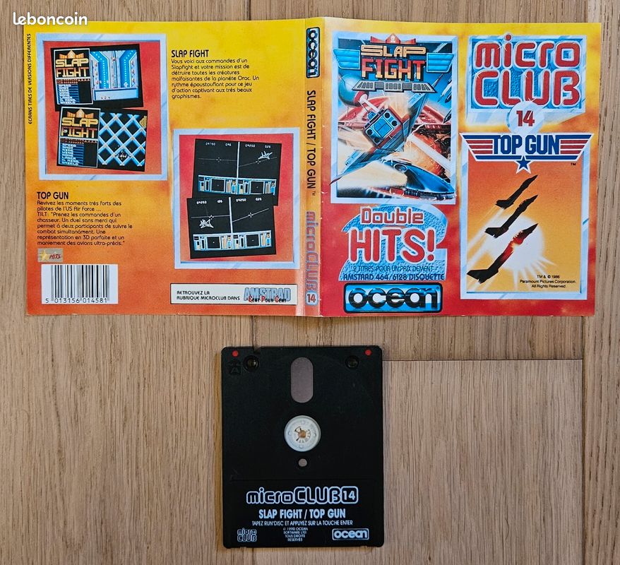 Jeu Amstrad CPC 6128 - MICRO CLUB 16 - Ocean