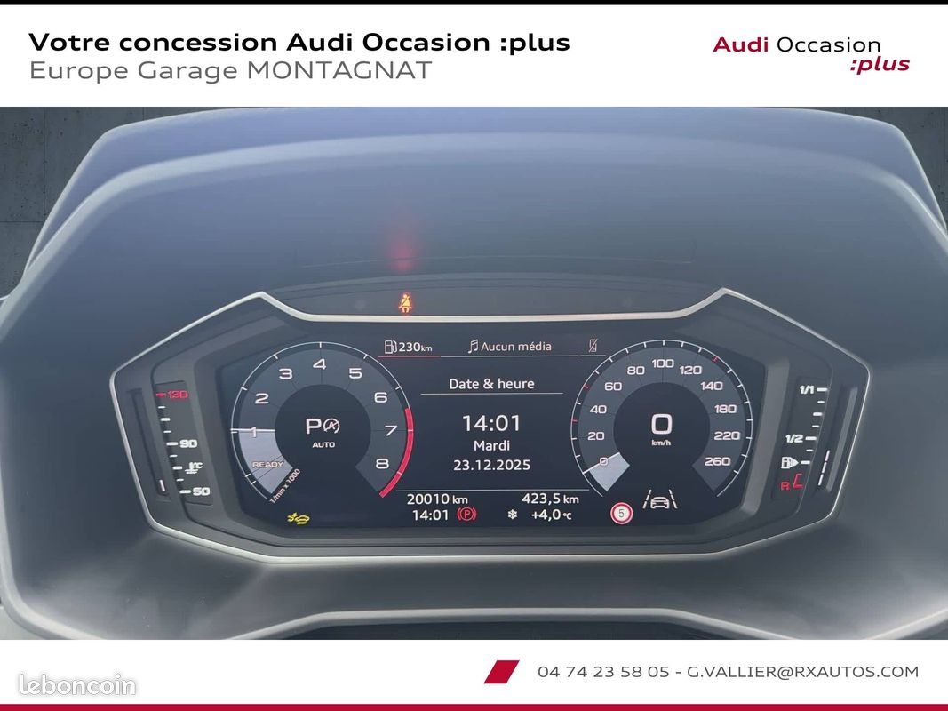 AUDI A1 Sportback 30 TFSI 116 ch S tronic 7 S Line Plus (image 15)
