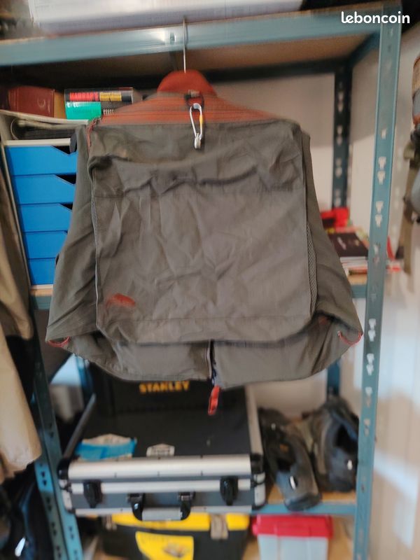 Gilet De Pêche à La Mouche Simms Guide - Taille XL, Gris, Poches Cargo | Neuf Sans Emballage