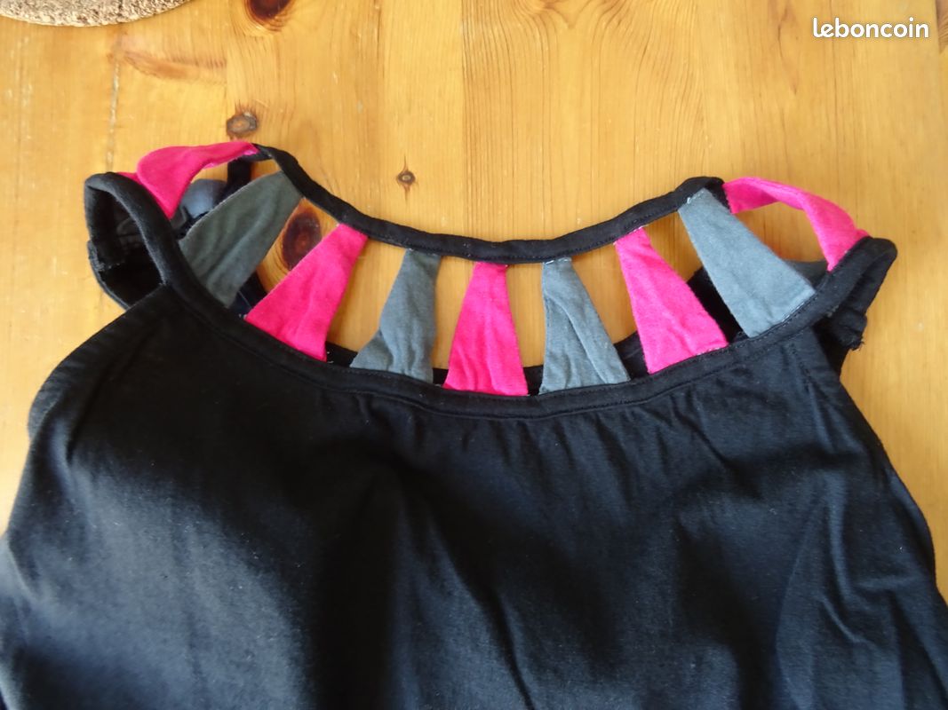 Pour femme débardeur noir taille S (image 5)