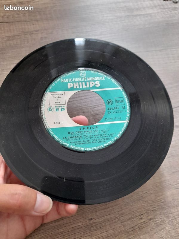 Disque vynile sheila (image 2)