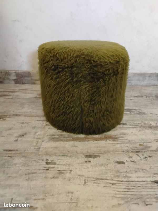 Petit pouf vintage (image 1)