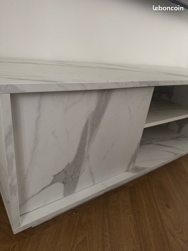 Meuble tv effet marbre (image 5)
