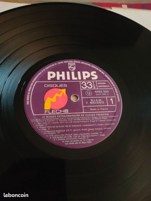 Vinyl Claude François (image 2)