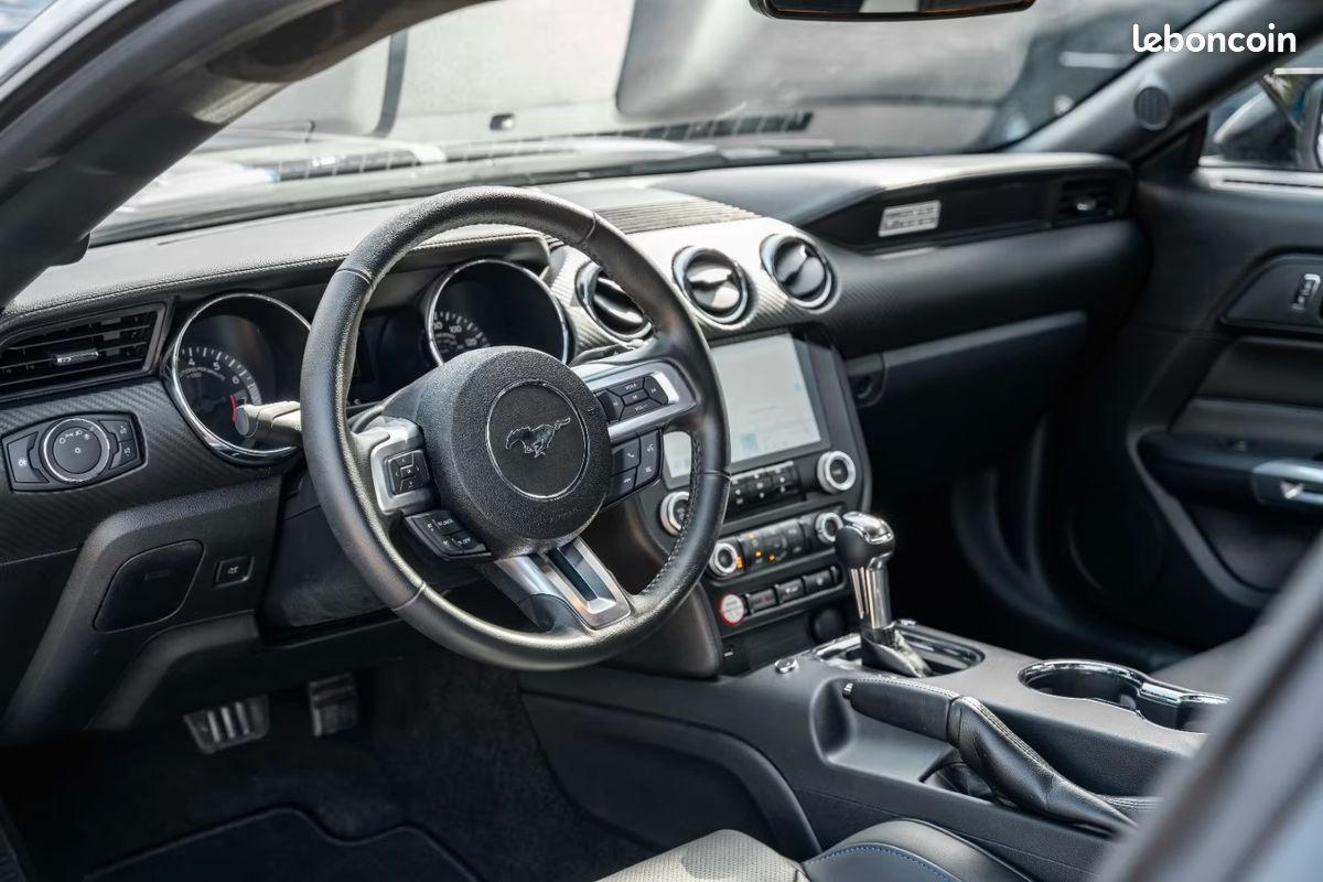 FORD Mustang 3.7 V6 Look Shelby GT500 305 ch BVA – Recaro – LED – Caméra (image 14)