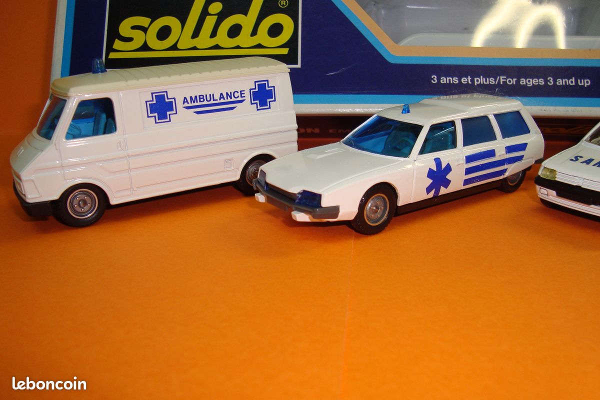 Coffret Intervention Solido - Ambulance - Miniature - Occasion