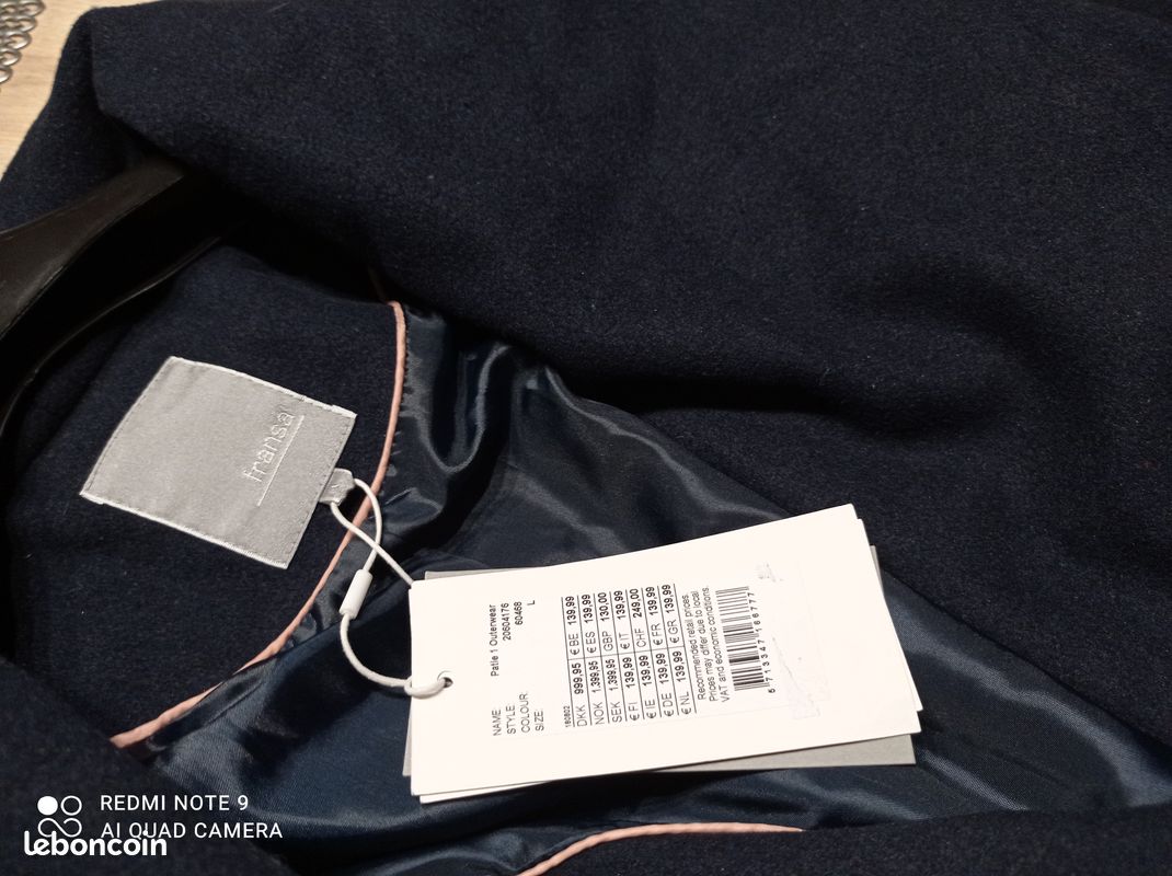 Manteau femme de Marque Fransa (image 2)