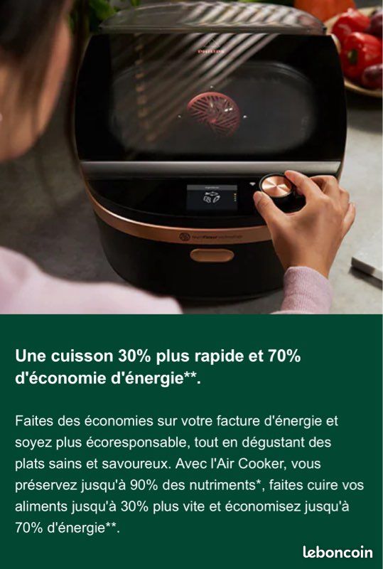 Air cooker mutlicuiseur connecté Philips (image 2)