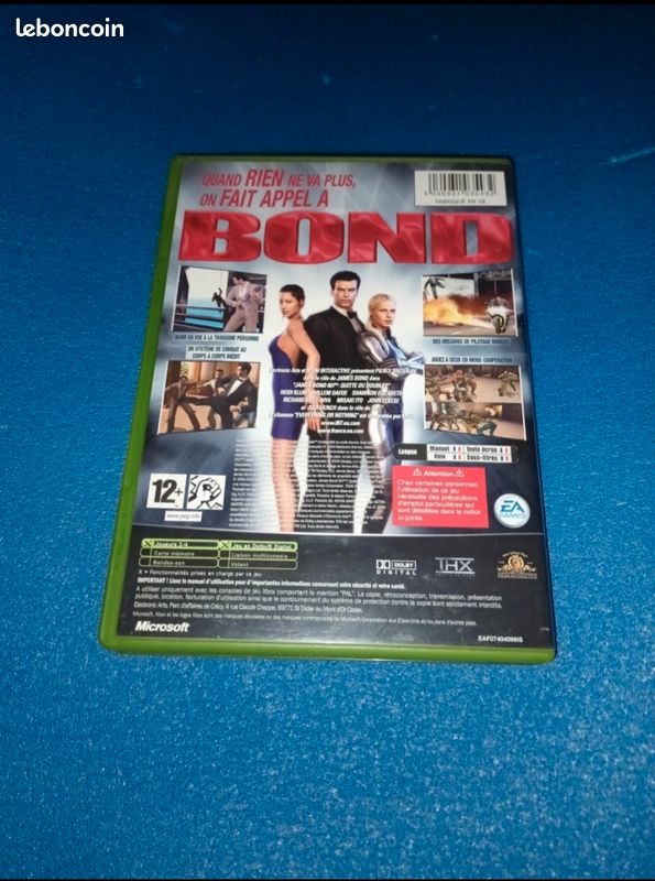 Jeu JAMES BOND 007 Quitte Ou Double - Microsoft Xbox, Version PAL, Neuf Sous Scellé (2005)
