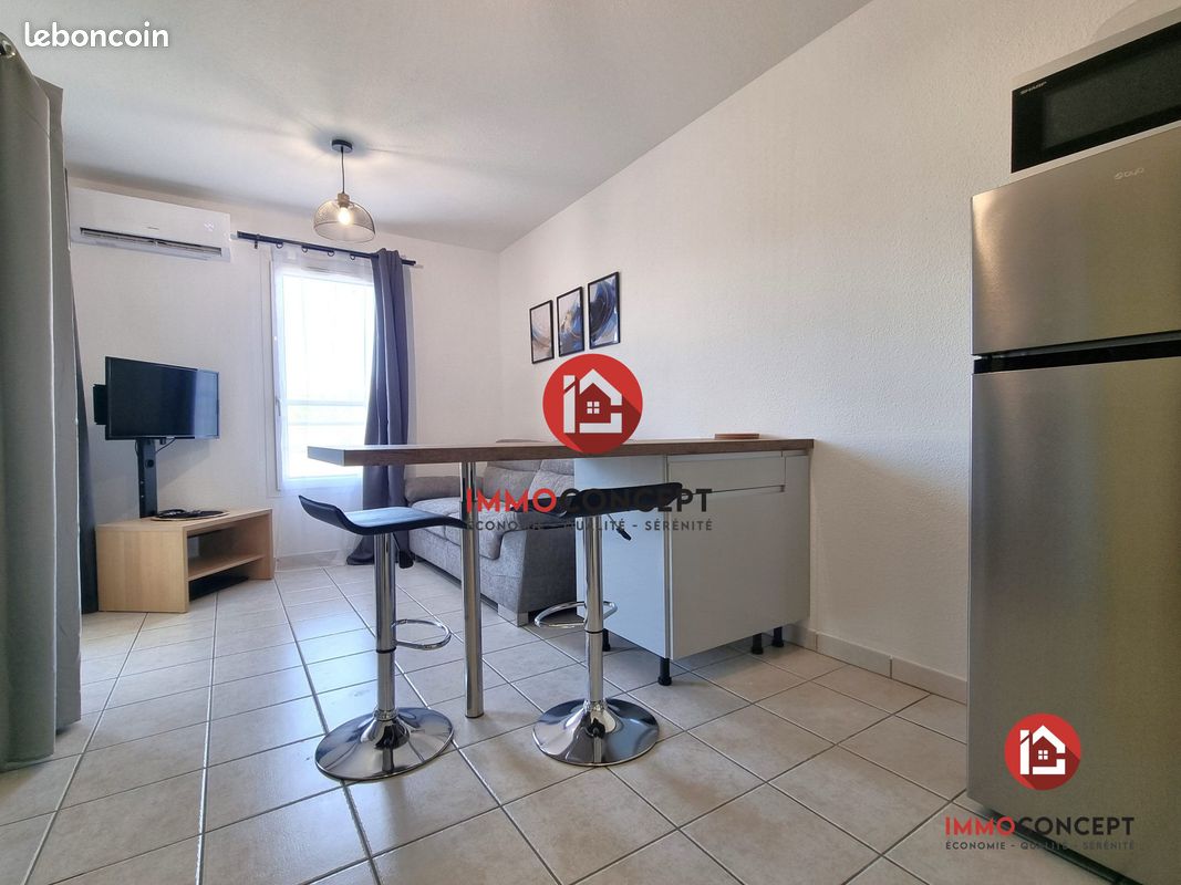 Appartement 2 pièces 30 m² · à Bagnols-sur-Cèze · 30 m² · 580 €/mois