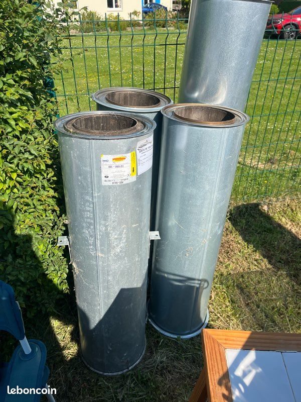 Tubage double paroi poujoulat diamètre 180 (image 1)