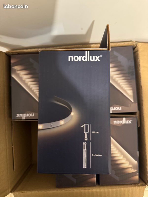 Lot de 12 bandes LED Nordlux 10m – NEUVES – Blanc chaud (image 3)