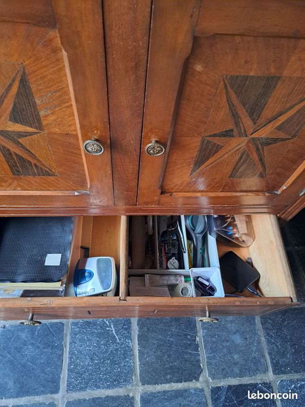 ARMOIRE basse 2 portes (image 5)