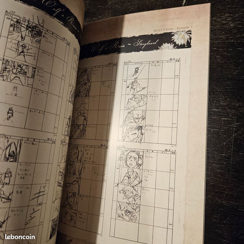 Wolf's Rain - Artbook officiel - 216 pages - Neuf - Studio Bones (image 12)