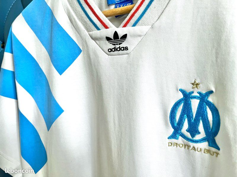 Olympique Marseille 1993 Maillot Om 1993 Boli Basile Boli Maillot