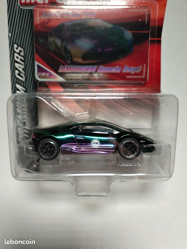 Voiture Miniature Majorette Lamborghini Reventon 1:64, Série Racing Cars 2017 - Neuf, Modèle Collector Argenté