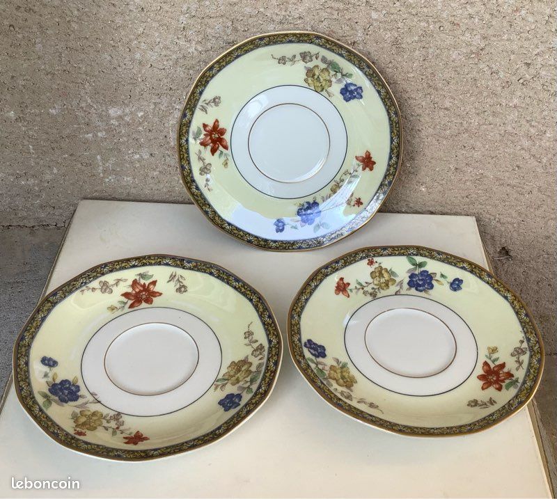 Sous tasses Haviland (image 1)