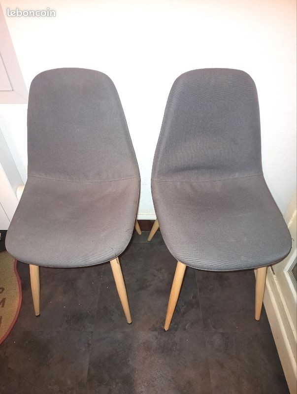 Lot de 4 chaises conforama (image 1)