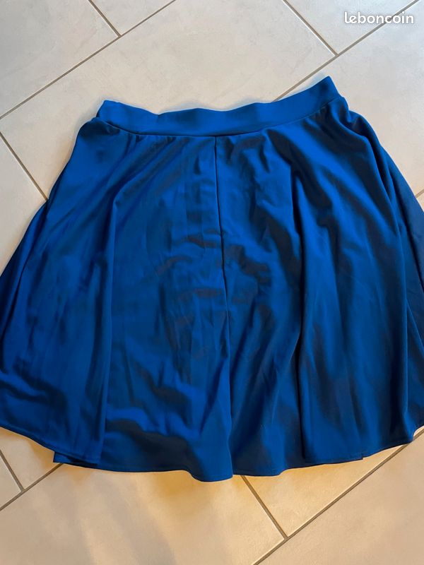 Jupe Longue Drapée Bella Blue - Taille 44/46 (XL) - Couleur Gris Kaki - Neuf Sans étiquettes