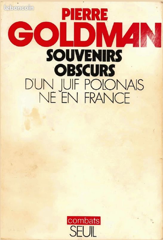 Souvenirs obscurs_ Pierre Goldman_bonus (image 1)