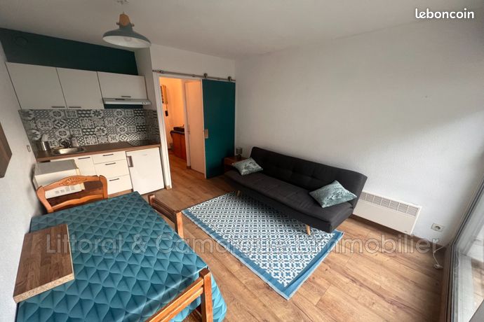 Studio 1 pièce 18 m²