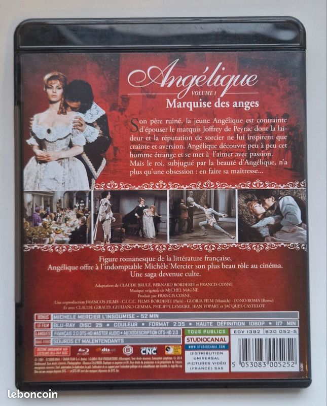 Blu-ray Angélique Marquise des Anges (image 3)