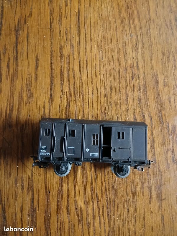 Lot De 5 Wagons Marchandises Jouef – Occasion Bon État (Sans Boîte)