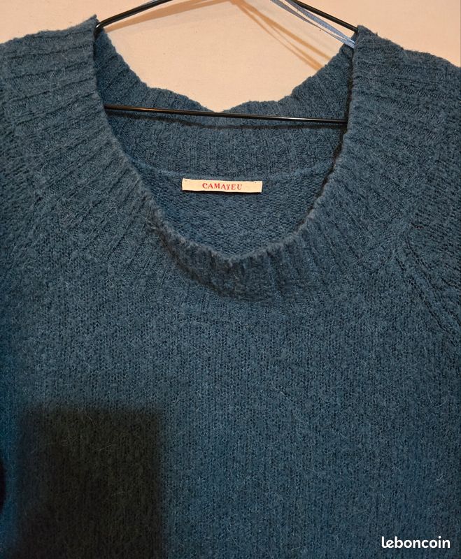 Pull Bleue Camaïeu T: 40-42 (image 1)
