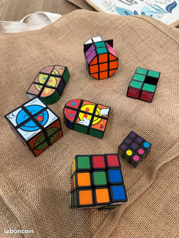 Coloriage Rubik's Cube à imprimer