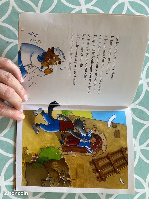 Livre Le loup et les sept cabris les frères Grimm (image 6)
