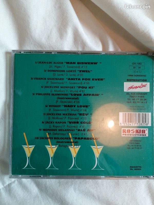 Zouk passion cd dance musical original bon état (image 3)