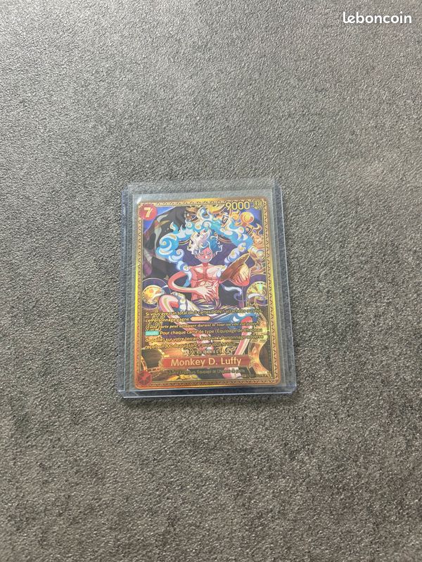 Monkey.D.Luffy (ST31-004) SP Gold OP17 "Les Guerriers Les Plus Puissants Au Monde" 4th Anniversary / FR (image 2)