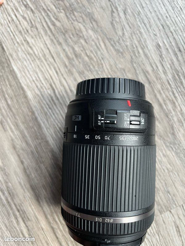 Objectif Tamron 18-200 Mm Pour Canon – Stabilisé – Avec Pare-soleil Et Boîte D’origine