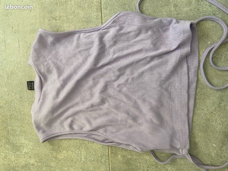 T-shirt violet SHEIN xs (image 4)